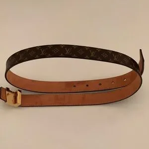 Louis Vuitton Slim Monogram 25mm Belt Size 80/32 with Box & Dust Bag Louis Vuitton | Accessories | Louis Vuitton Slim Monogram  main image 3